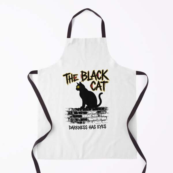 Item preview, Edgar Allan Poe The Black Cat Darkness Has Eyes designed and sold by Fenay Designs.
