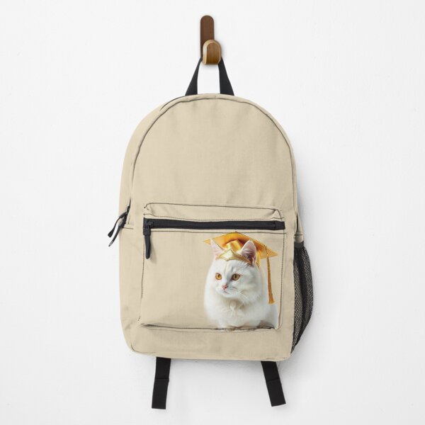 Item preview, White Cat Graduate - Celebration of Success. designed and sold by Tama-sirth.