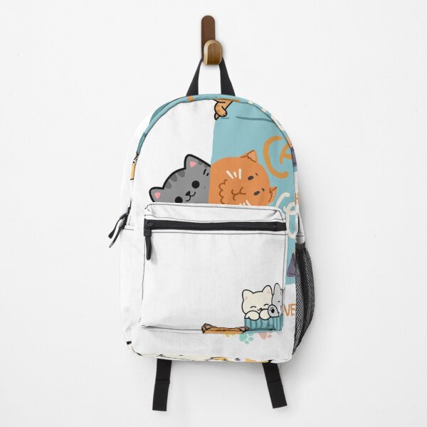 Item preview, Cute Cats We Are Very Hungry Kawaii Kitten Cat Food designed and sold by ArcheVectors.