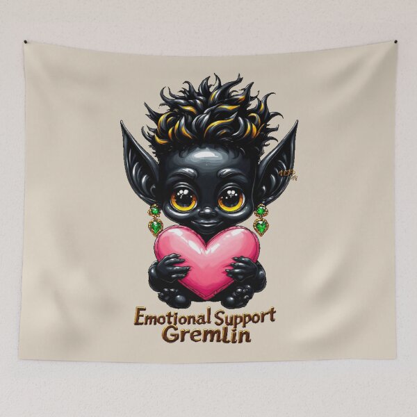 Item preview,  Gremoji Society - Emotional Support Gremlin_ No.01 designed and sold by Shift-Bloom.