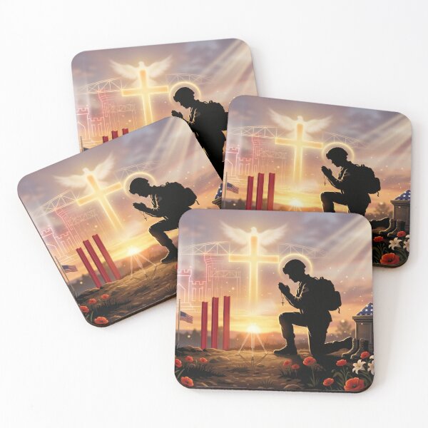 Item preview, US Army Engineer Catholic Memorial Tribute designed and sold by Omni Craft .