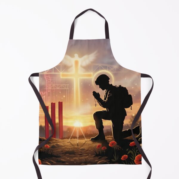 Item preview, US Army Engineer Catholic Memorial Tribute designed and sold by Omni Craft .