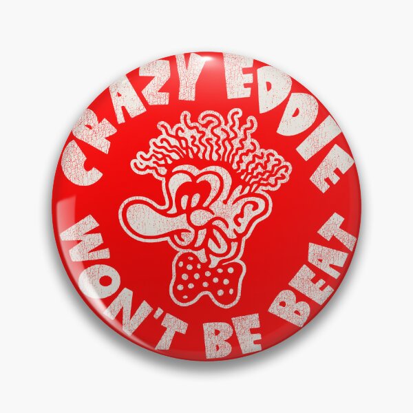 Item preview, Crazy Eddie His Prices Are Insane Worn Logo Dks designed and sold by Alema Art.