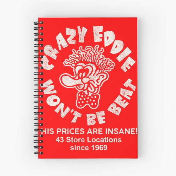 Item preview, Crazy Eddie His Prices Are Insane Worn Logo Dks designed and sold by Alema Art.
