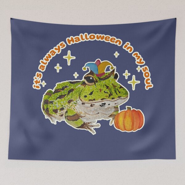 Item preview, It's Always Halloween in my Soul (Jester Horace) designed and sold by Blackberries & Moss.