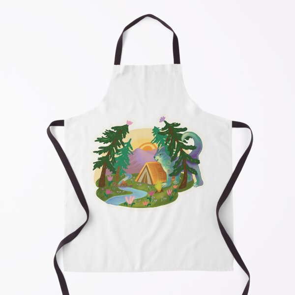 Item preview, Camping with the Giant Forest Cat designed and sold by FaliushART.