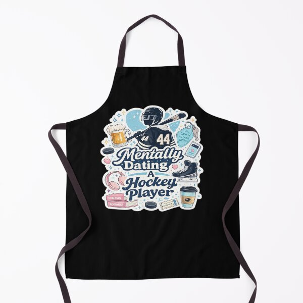 Item preview, Mentally Dating A Hockey Player Cute Retro Hockey Romance Sticker designed and sold by Artbysarmina.