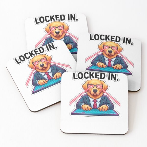 Item preview, locked in dog designed and sold by Patrus_shop.