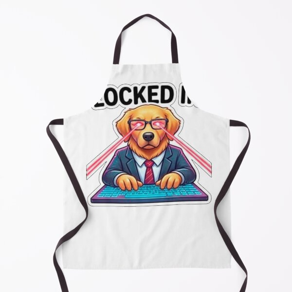 Item preview, locked in dog designed and sold by Patrus_shop.