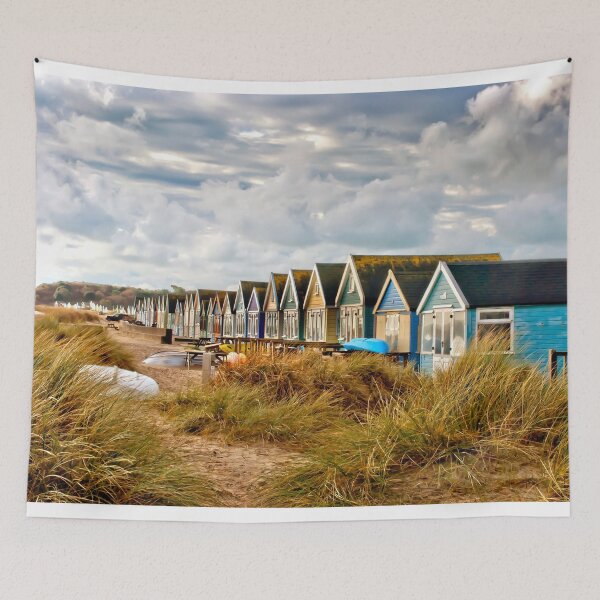 Item preview, Hengistbury Head Beach Huts Dorset Coast designed and sold by AndyEvansPhotos.