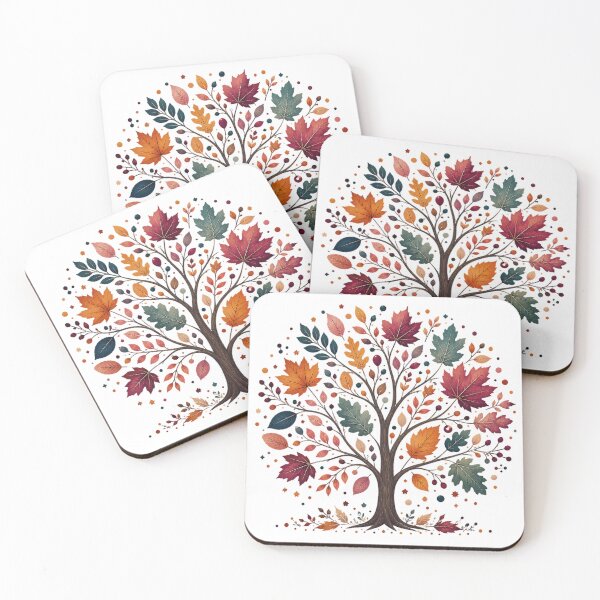 Item preview, Autumn Tree Watercolor Art designed and sold by PetalGarden.