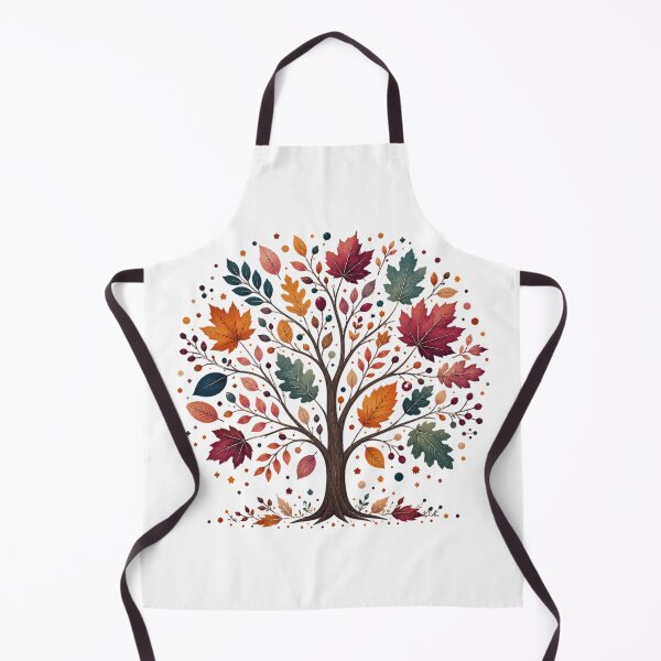 Artikelvorschau, Aquarellkunst eines Herbstbaums entworfen und verkauft von PetalGarden.