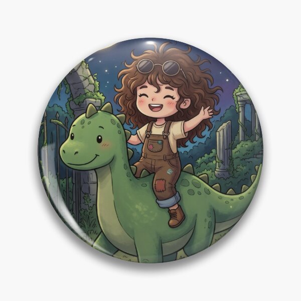 Item preview, Midnight Dino Rider designed and sold by Azurart2.
