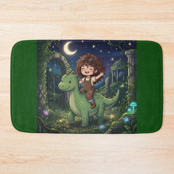 Item preview, Midnight Dino Rider designed and sold by Azurart2.