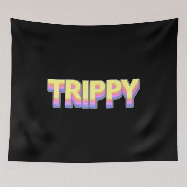 Item preview, Trippy Pastel Psychedelic Text | Bold 3D Retro Gradient Typography for Aesthetic Art Lovers designed and sold by Bright Nest Studio.