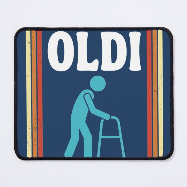 Item preview, OLDI Funny Retro Vintage Parody Tee designed and sold by VelmoraDesigns23.
