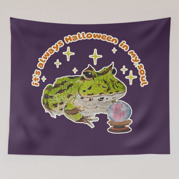 Item preview, It's Always Halloween in my Soul (Orb Horace) designed and sold by Blackberries & Moss.