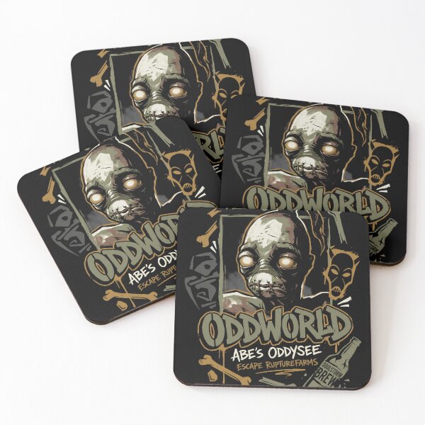 Item preview, Abe Oddworld RuptureFarms – Save the Mudokons Art designed and sold by Senpaiwaves.