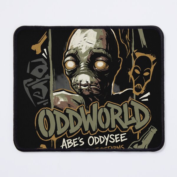 Item preview, Abe Oddworld RuptureFarms – Save the Mudokons Art designed and sold by Senpaiwaves.