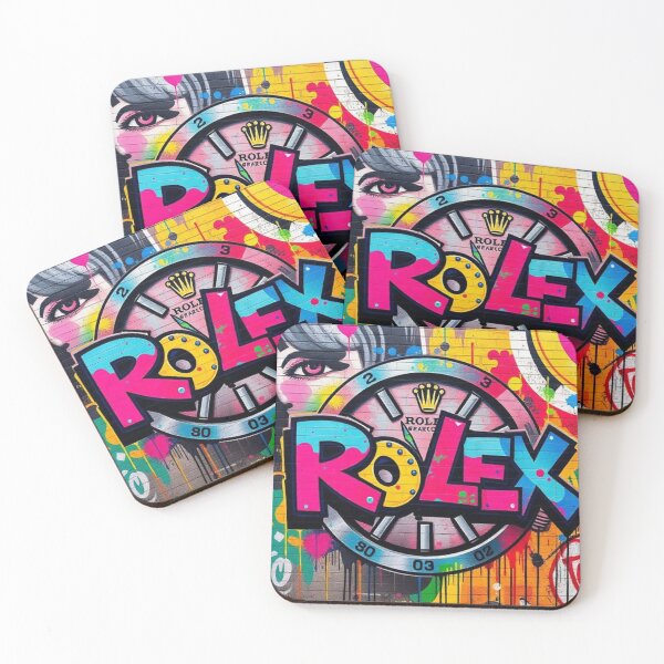 Item preview, Luxury wall clock with urban graffiti designed and sold by RAISC.