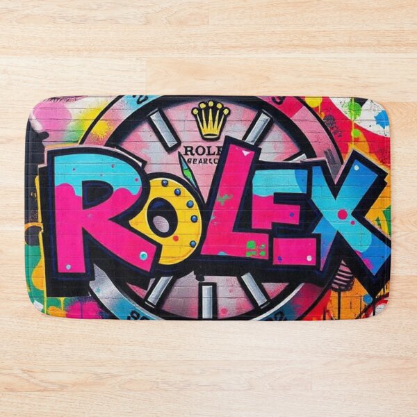 Item preview, Luxury wall clock with urban graffiti designed and sold by RAISC.