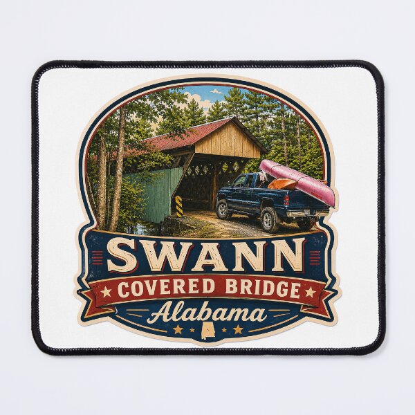 Item preview, Swann Covered Bridge sticker designed and sold by gotucoveredart.