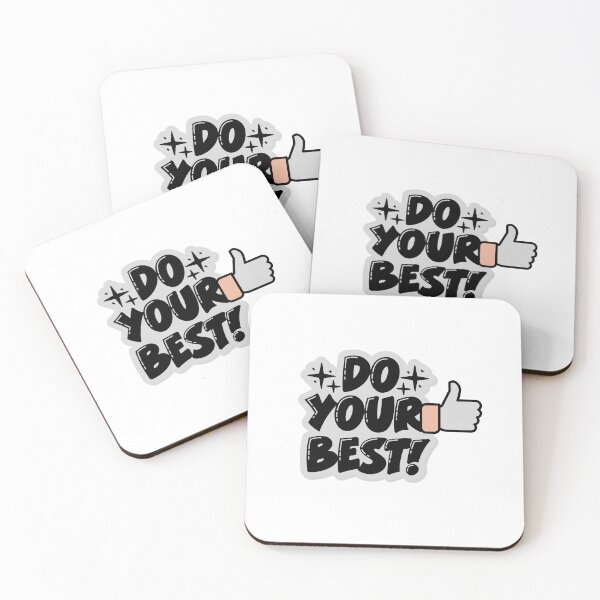 Item preview, Do Your Best Motivational Quote Design -Positive Typography  Art designed and sold by Palette _Vibes.