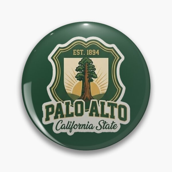 Item preview, Palo Alto California State - Vintage Academic Redwood Crest designed and sold by The True American.