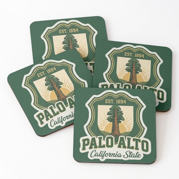 Item preview, Palo Alto California State - Vintage Academic Redwood Crest designed and sold by The True American.