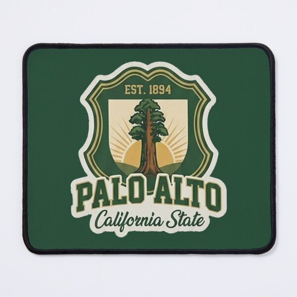 Item preview, Palo Alto California State - Vintage Academic Redwood Crest designed and sold by The True American.