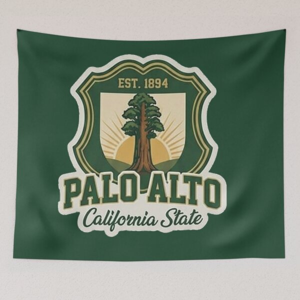 Item preview, Palo Alto California State - Vintage Academic Redwood Crest designed and sold by The True American.