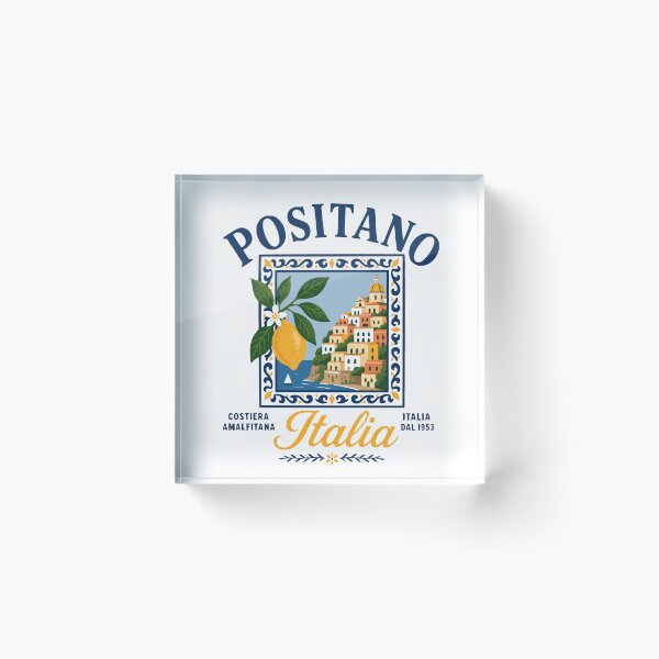 Item preview, Positano Italy Amalfi Coast Retro Lemon Graphic designed and sold by JackCurtis1991.
