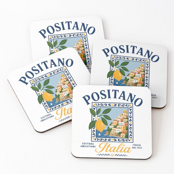 Item preview, Positano Italy Amalfi Coast Retro Lemon Graphic designed and sold by JackCurtis1991.