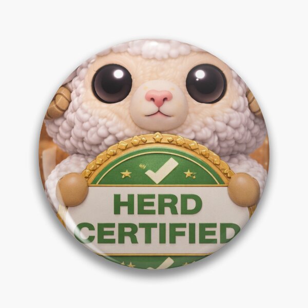 Item preview, Herd Certified Sheep | Funko Flock Parody designed and sold by Thpoar.