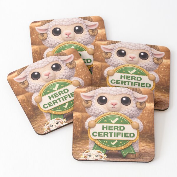Item preview, Herd Certified Sheep | Funko Flock Parody designed and sold by Thpoar.