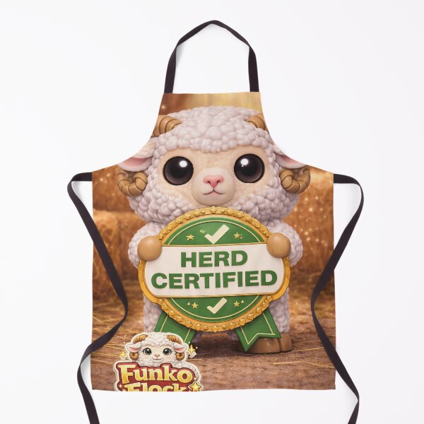 Item preview, Herd Certified Sheep | Funko Flock Parody designed and sold by Thpoar.