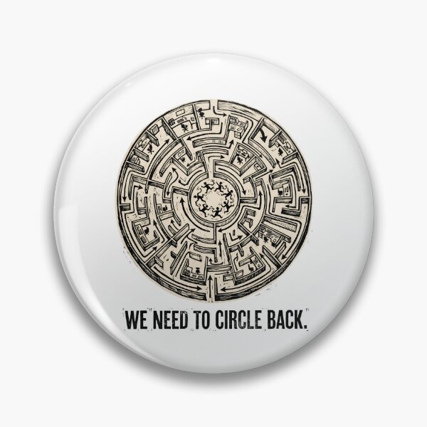 Item preview, We Need to Circle Back Corporate Cubicle Labyrinth Maze designed and sold by Fenay Designs.