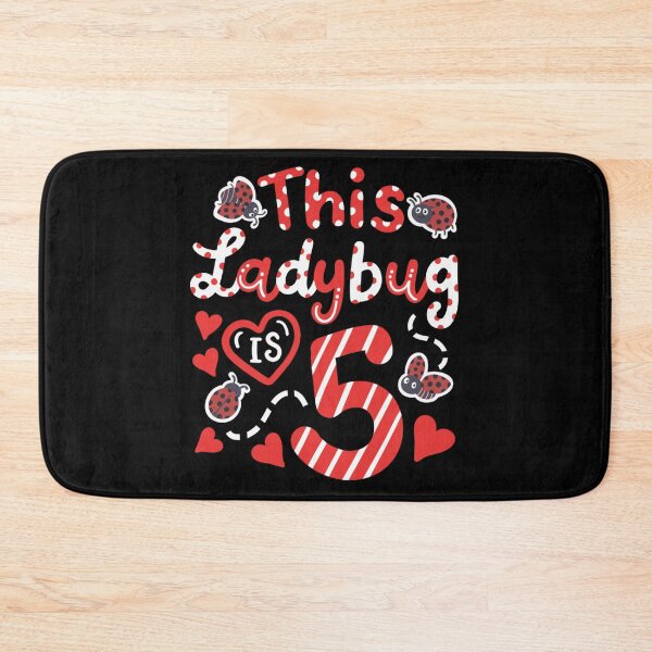 Item preview, This Ladybug Is 5 Cute Fifth Birthday Girl Party Gift designed and sold by DuneHaicna.