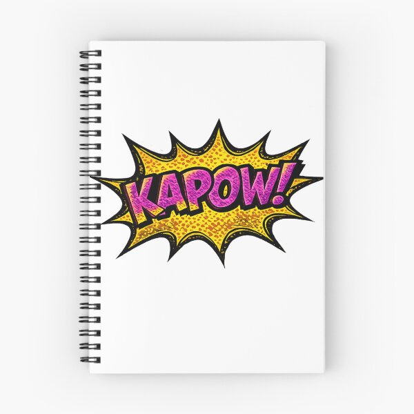 Item preview, Kapow! Comic Book Pop Art Kapow Graphic for Retro Superhero Fans designed and sold by RickE.