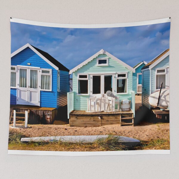 Item preview, Hengistbury Head Beach Huts Dorset Coast designed and sold by AndyEvansPhotos.