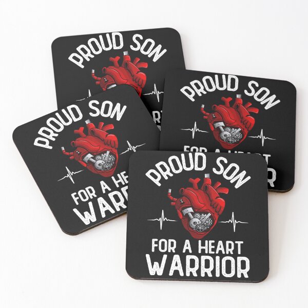 Item preview, Proud Son For A Heart Warrior CHD Awareness Mechanical Anatomical designed and sold by DuneHaicna.