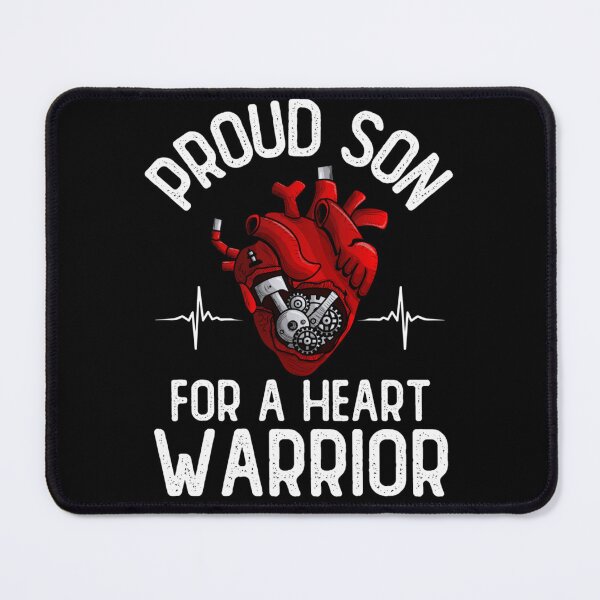 Item preview, Proud Son For A Heart Warrior CHD Awareness Mechanical Anatomical designed and sold by DuneHaicna.