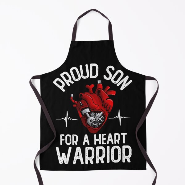 Item preview, Proud Son For A Heart Warrior CHD Awareness Mechanical Anatomical designed and sold by DuneHaicna.
