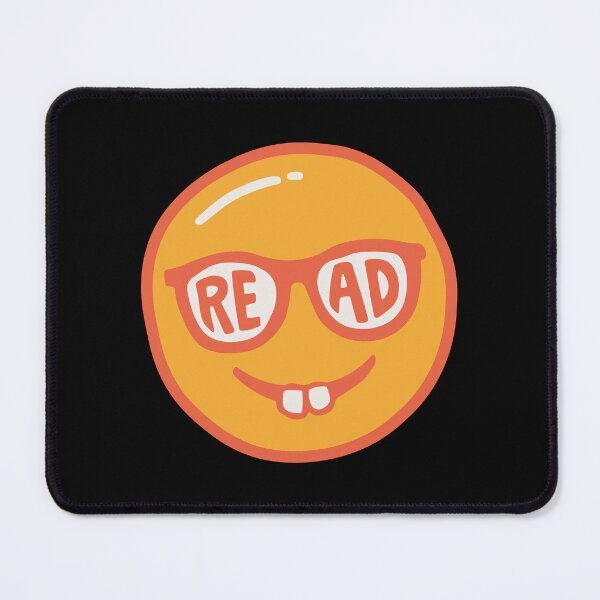 Item preview, Retro Read Emoji - Book Lover designed and sold by Zerhof.