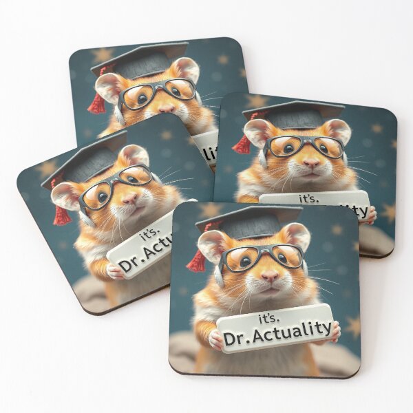 Item preview, Hamster Doctor Graduate - Dr Actuality designed and sold by Tama-sirth.