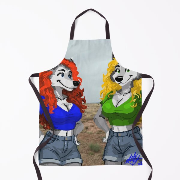 Item preview, Wolf Woman Twins designed and sold by KlakkDrawsStuff.