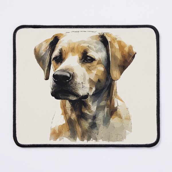 Item preview, Geometric Labrador Retriever – Modern Pet Art designed and sold by Tklezardesigns.