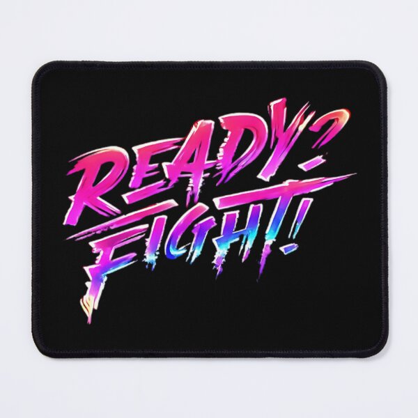 Item preview, READY? FIGHT! – 90s Neon Arcade Tribute designed and sold by Wawan35200.