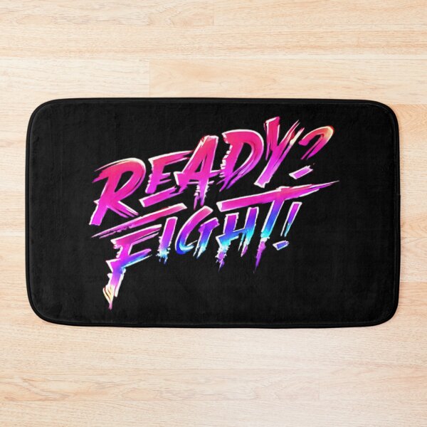 Item preview, READY? FIGHT! – 90s Neon Arcade Tribute designed and sold by Wawan35200.