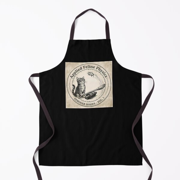 Item preview, Funny Physics Cat Scientist Meme designed and sold by Wild Pixel Studio.